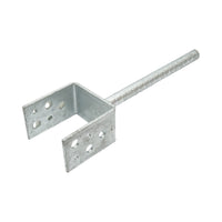 Staffa di appoggio con perno 71 × 50 × 80 mm