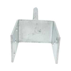 Staffa di appoggio con perno 81 × 60 × 102 mm