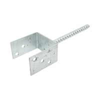 Staffa di appoggio con perno 91 × 60 × 102 mm