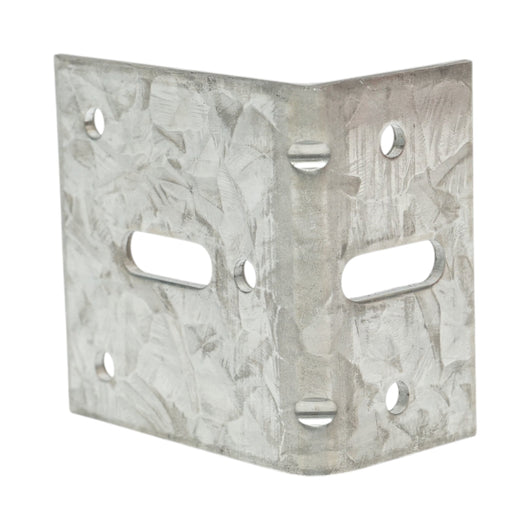 Staffa di giunzione regolabile – 60 × 35 × 60 mm, spessore 2,5 mm, acciaio zincato