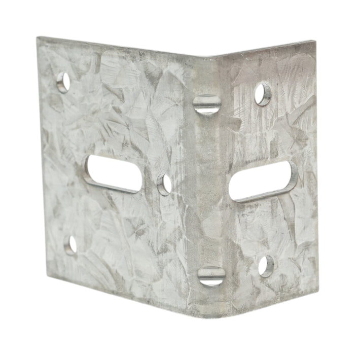 Staffa di giunzione regolabile – 60 × 35 × 60 mm, spessore 2,5 mm, acciaio zincato