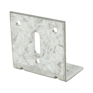 Staffa di giunzione regolabile – 60 × 35 × 60 mm, spessore 2,5 mm, acciaio zincato