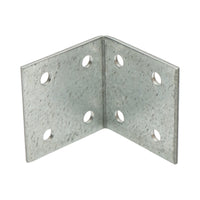 Staffa di giunzione – 40 × 40 × 40 mm, spessore 2 mm, acciaio zincato