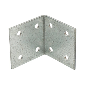 Staffa di giunzione – 40 × 40 × 40 mm, spessore 2 mm, acciaio zincato