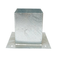 Supporto per palo quadrato applicato 121 × 121 × 150 mm