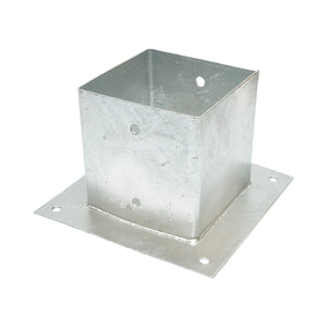 Supporto per palo quadrato applicato 141 × 141 × 150 mm