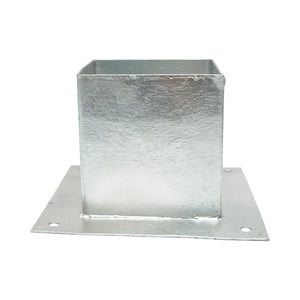 Supporto per palo quadrato applicato 141 × 141 × 150 mm