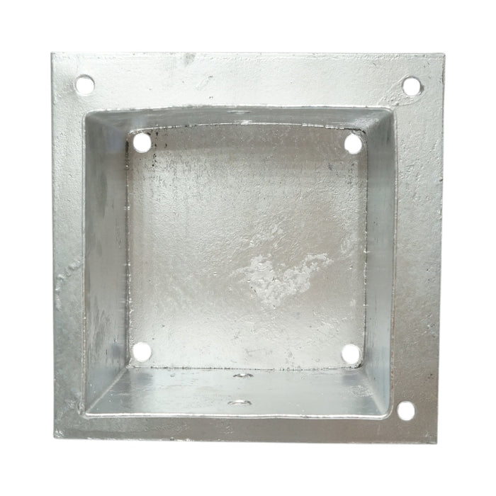 Supporto per palo quadrato applicato 141 × 141 × 150 mm