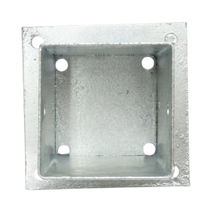 Supporto per palo quadrato applicato 91 × 91 × 150 mm
