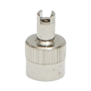 Tappo valvola in metallo con testa cacciavite