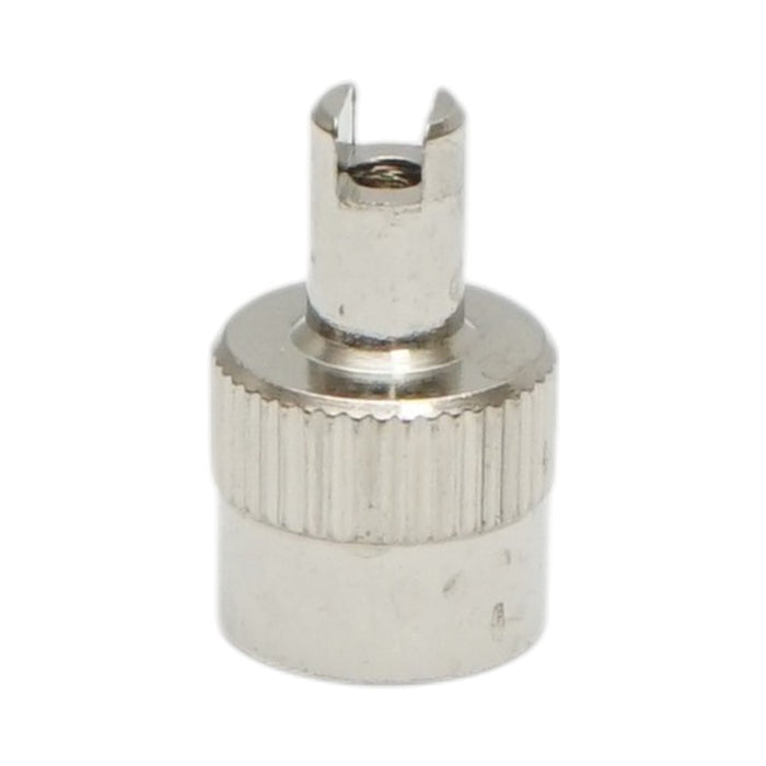 Tappo valvola in metallo con testa cacciavite