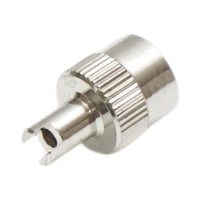 Tappo valvola in metallo con testa cacciavite