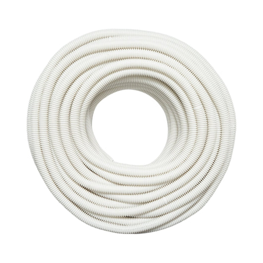 Tubo Corrugato16mm senza filettatura, ignifugo in polietilene HDPE 320N, grigio 50m/rotolo