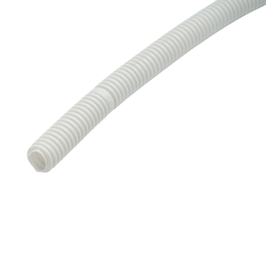 Tubo Corrugato 16mm Senza Tirafilo, polietilene HDPE 750N grigio 100m/rotolo