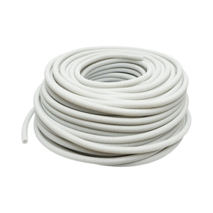 Tubo Corrugato 16mm Senza Tirafilo, polietilene HDPE 750N grigio 100m/rotolo