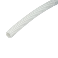 Tubo Corrugato 16mm Senza Tirafilo, polietilene HDPE 750N grigio 100m/rotolo