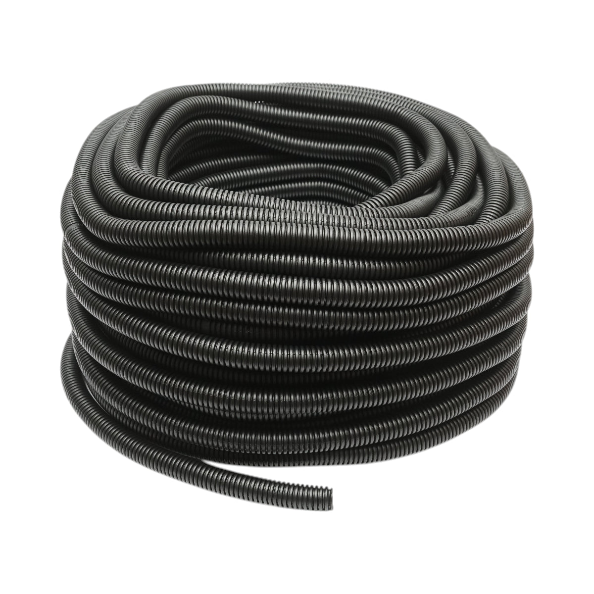 Tubo Corrugato 20mm Senza Tirafilo, polietilene HDPE 320N nero 50m/rotolo