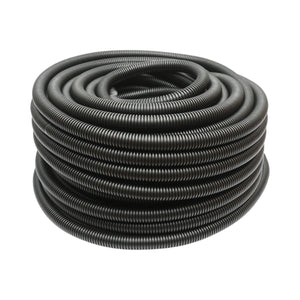Tubo Corrugato 25mm Senza Tirafilo, ignifugo in polietilene HDPE 320N nero 50m/rotolo