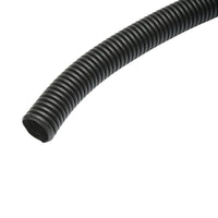 Tubo Corrugato 25mm Senza Tirafilo, ignifugo in polietilene HDPE 320N nero 50m/rotolo