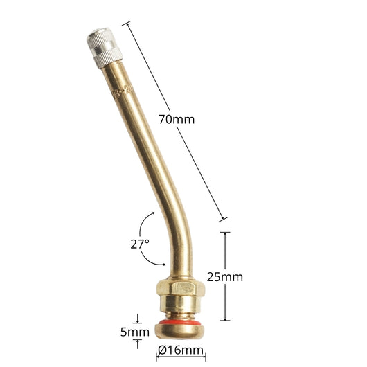 Valvola per ruote di camion tubeless 95mm V3-20-12