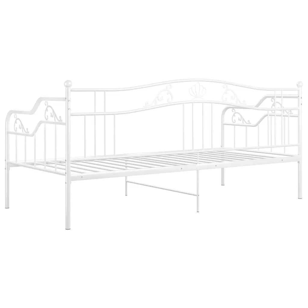 Telaio Divano letto | Sof¨¤ letto | Letto singolo Bianco in Metallo 90x200 cm