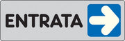 ETICHETTA ADESIVA 150X50 ENTRATA (DX)- 10,0 pz