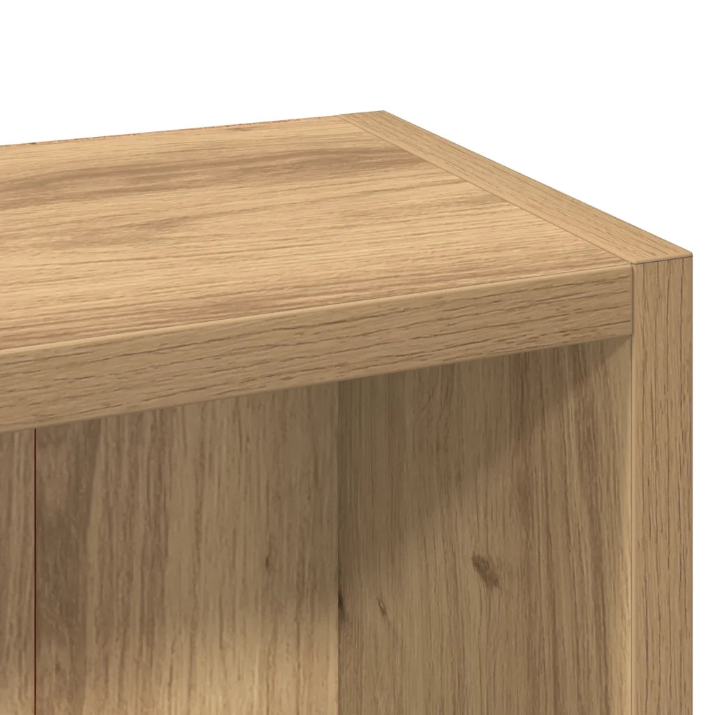 Mobili Porta CD 2pz Rovere Artigianale 21x16x93,5 in Truciolato 855839