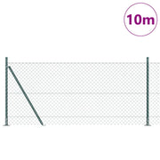 Palo della recinzione | Pannello per recinzione Verde 10 x 1 m (rete 40 x 40 mm)