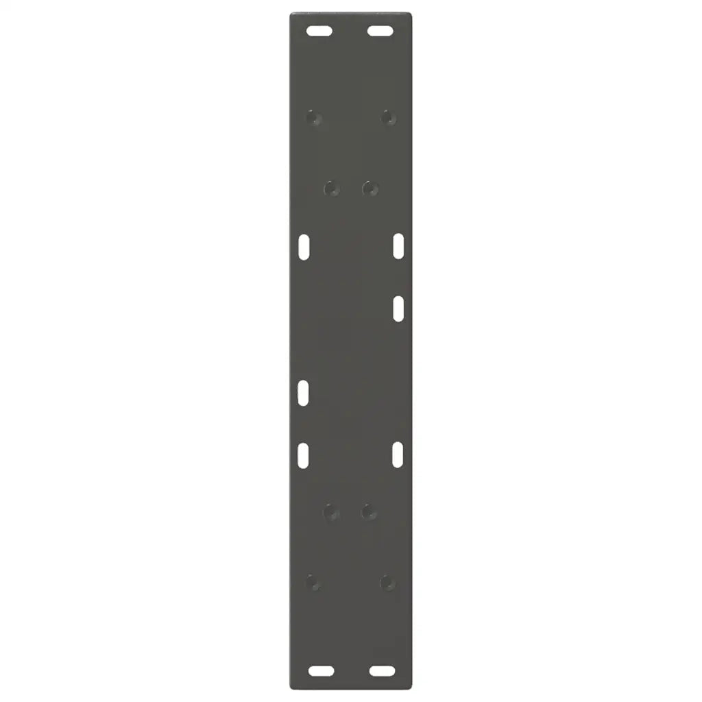 Gambe per tavolo da pranzo a forma di V 2 pz Antracite 50x(72-73,3) cm Acciaio