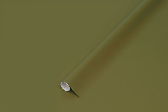 PLASTICA ADESIVA VERDE OLIVA OPACO DC FIX MINI 45X200