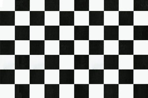 PLASTICA ADESIVA A SCACCHI BIANCHI E NERI DC FIX MINI 45X200