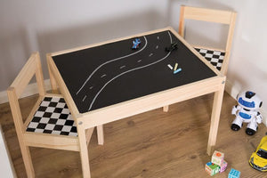 PLASTICA ADESIVA A SCACCHI BIANCHI E NERI DC FIX MINI 45X200