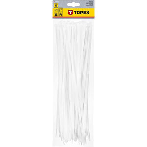 Topex 44e981 fascette per cavi 4 4,8mmx370mm, 75 pezzi ds