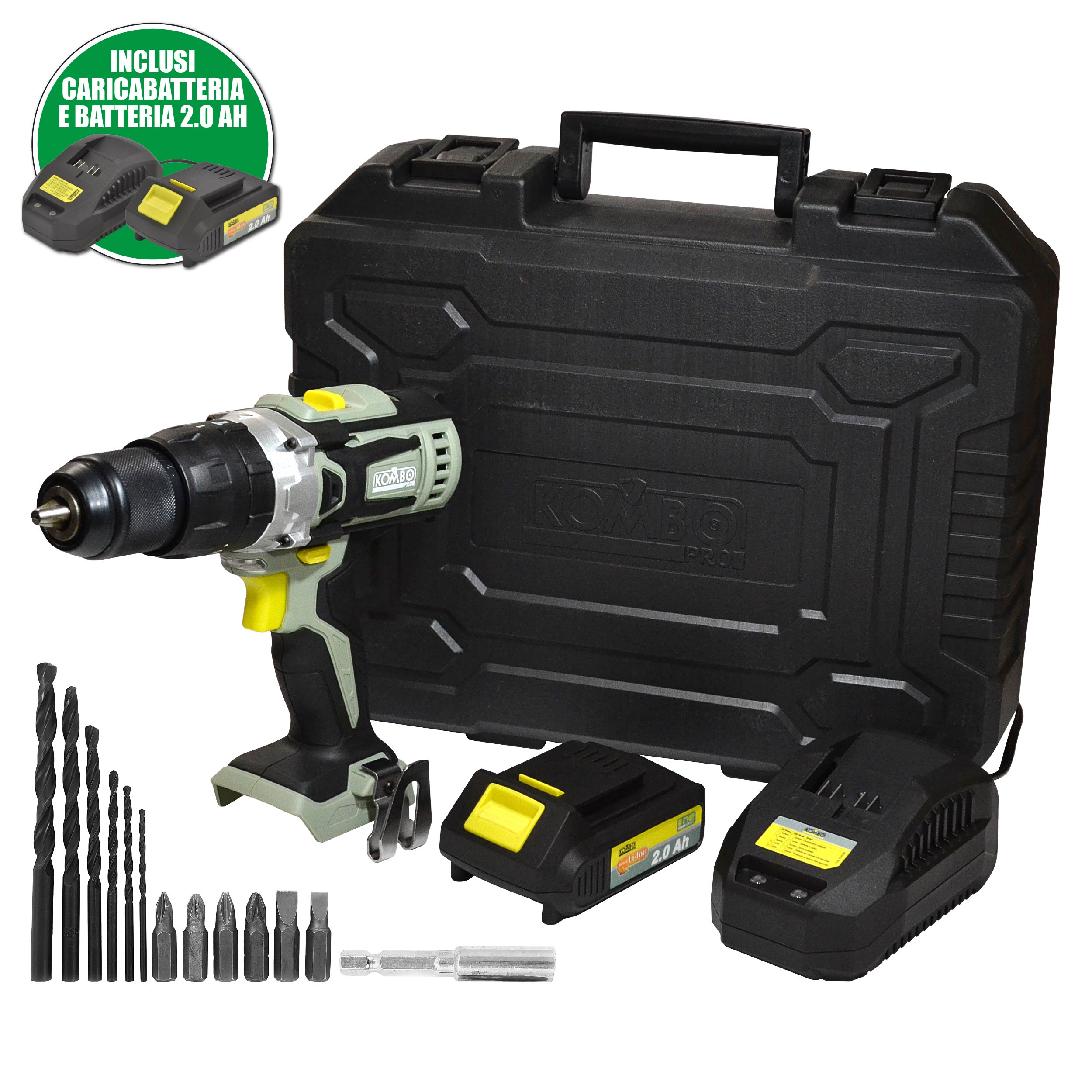 kit-valigetta-trapano-avvitatore-a-percussione-batteria-20v-2ah-e-caricatore-13-accessori