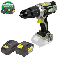 Trapano Avvitatore a Percussione KOMBO PRO + Batteria Li-Ion 20V 4.0Ah e Caricabatteria