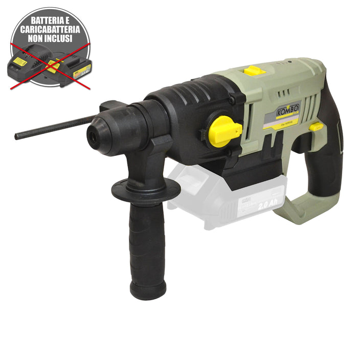 Tassellatore PRO a Batteria SDS-PLUS KOMBO PRO 20V