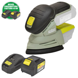 Levigatrice orbitale con batteria (4Ah) KOMBO PRO
