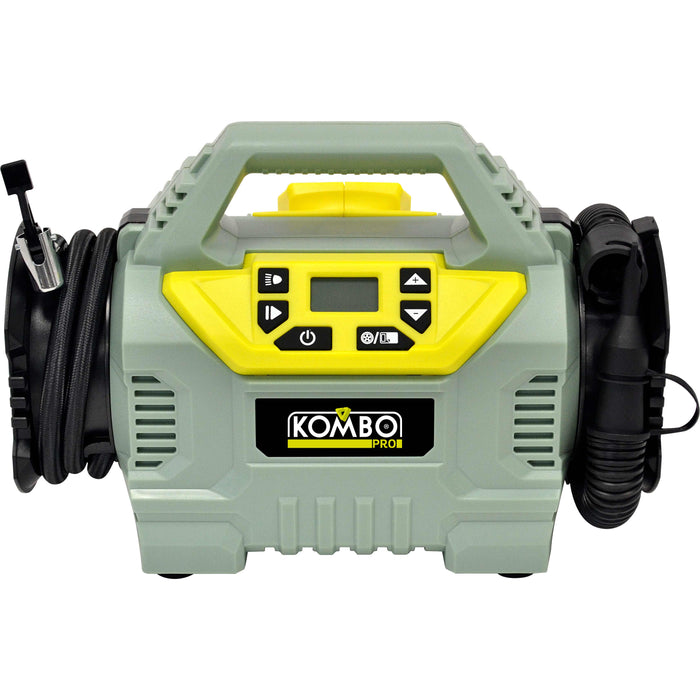 Compressore Cordless 4IN1 KOMBO PRO Batteria 2.0Ah