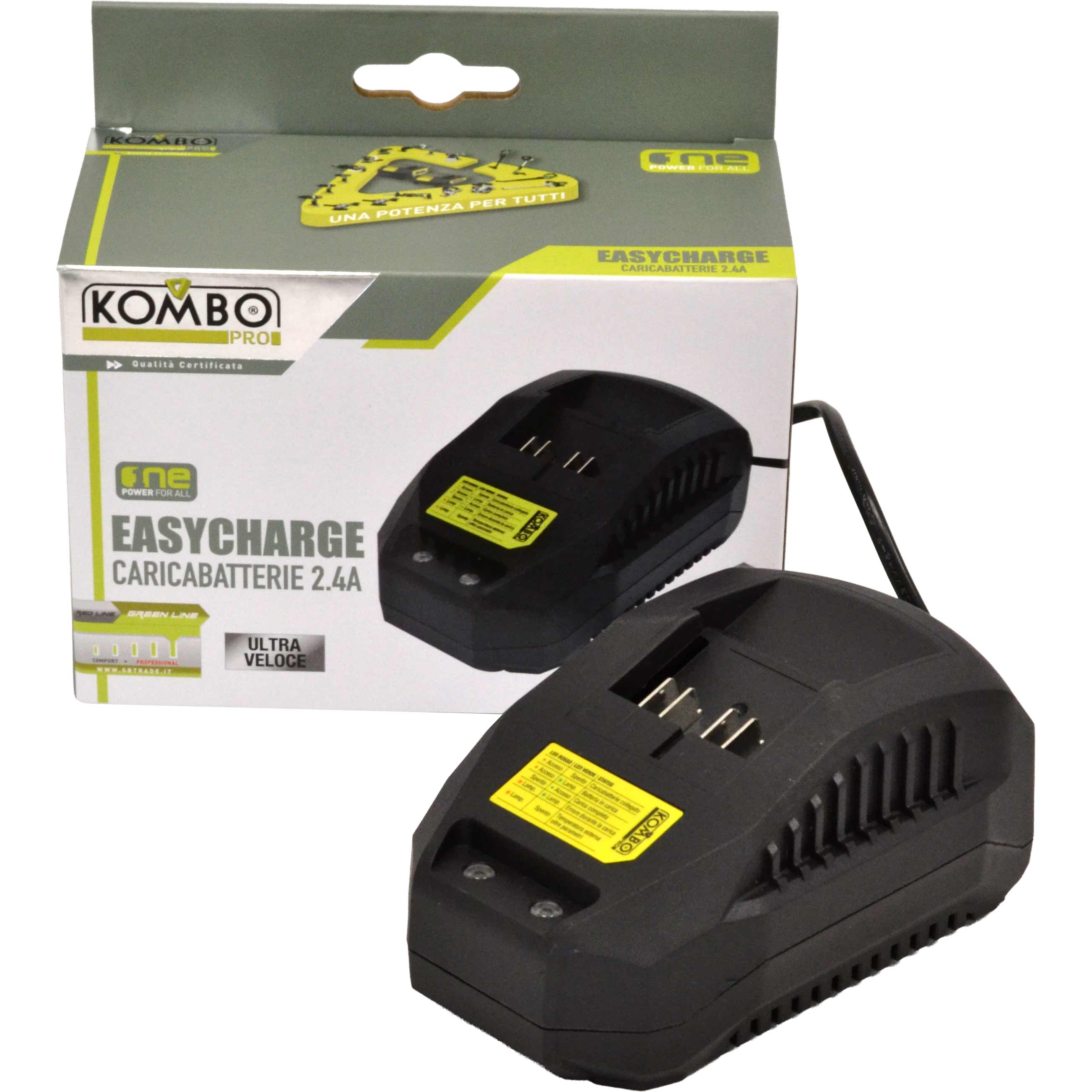EASYCHARGER CARICABATTERIA KOMBO PRO