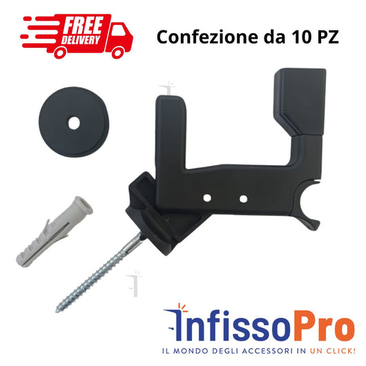 Fermo imposta automatico Ferma pesiane anti ruggine FIXPRO70+ 10pz