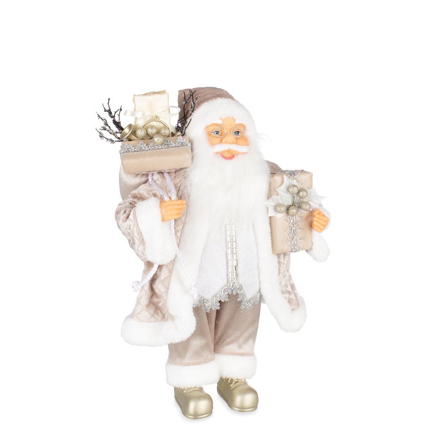 BABBO NATALE BIZZOTTO ROGER BEIGE M 25X15X40H