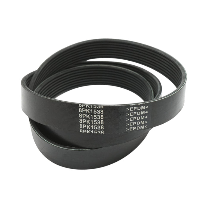 Cinghia dei servizi 8PK1538 per John Deere – codice OEM R123439