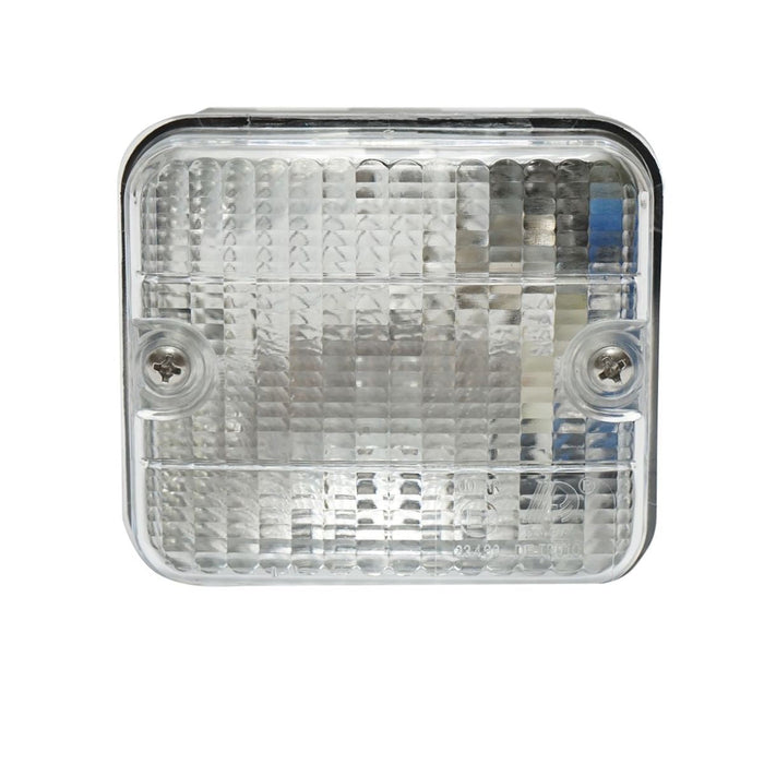 Fanale fendinebbia posteriore bianco 85x75x53mm Breckner Germany