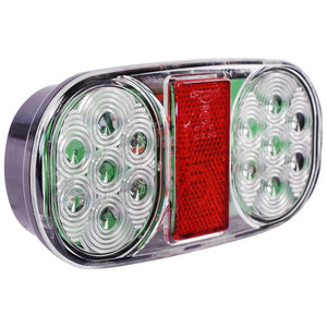 Fanale posteriore, riflettore a LED 12V per camion, rimorchio SA95 Breckner Germany