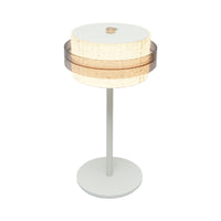 Lampada da tavolo touch LED bianca 3W, batteria 3,7V/1800mAh, ricaricabile tramite USB 5V/2A IP20