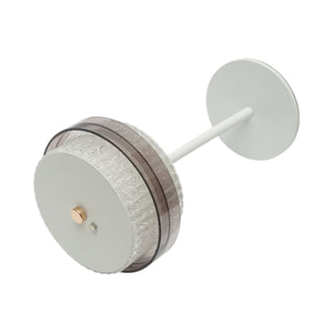 Lampada da tavolo touch LED bianca 3W, batteria 3,7V/1800mAh, ricaricabile tramite USB 5V/2A IP20