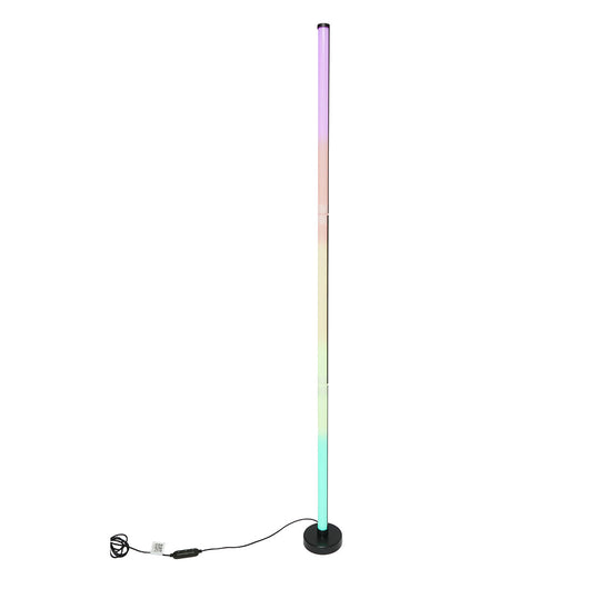 Lampada da terra decorativa a LED RGB 10W, dimmerabile, modalità musica, dinamica, statica con telecomando, bluetooth, applicazione Raingel