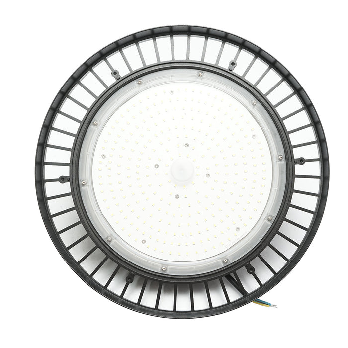 Lampada industriale LED High-Bay 200W, 220V, 6000K, 30000lm per capannoni, magazzini 380x140mm Breckner Germany