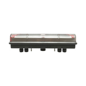 Luce freno posteriore destra LED camion 24V, 7 pin ASS2.1+4x2 con illuminazione targa, allarme retromarcia 400x153x88m