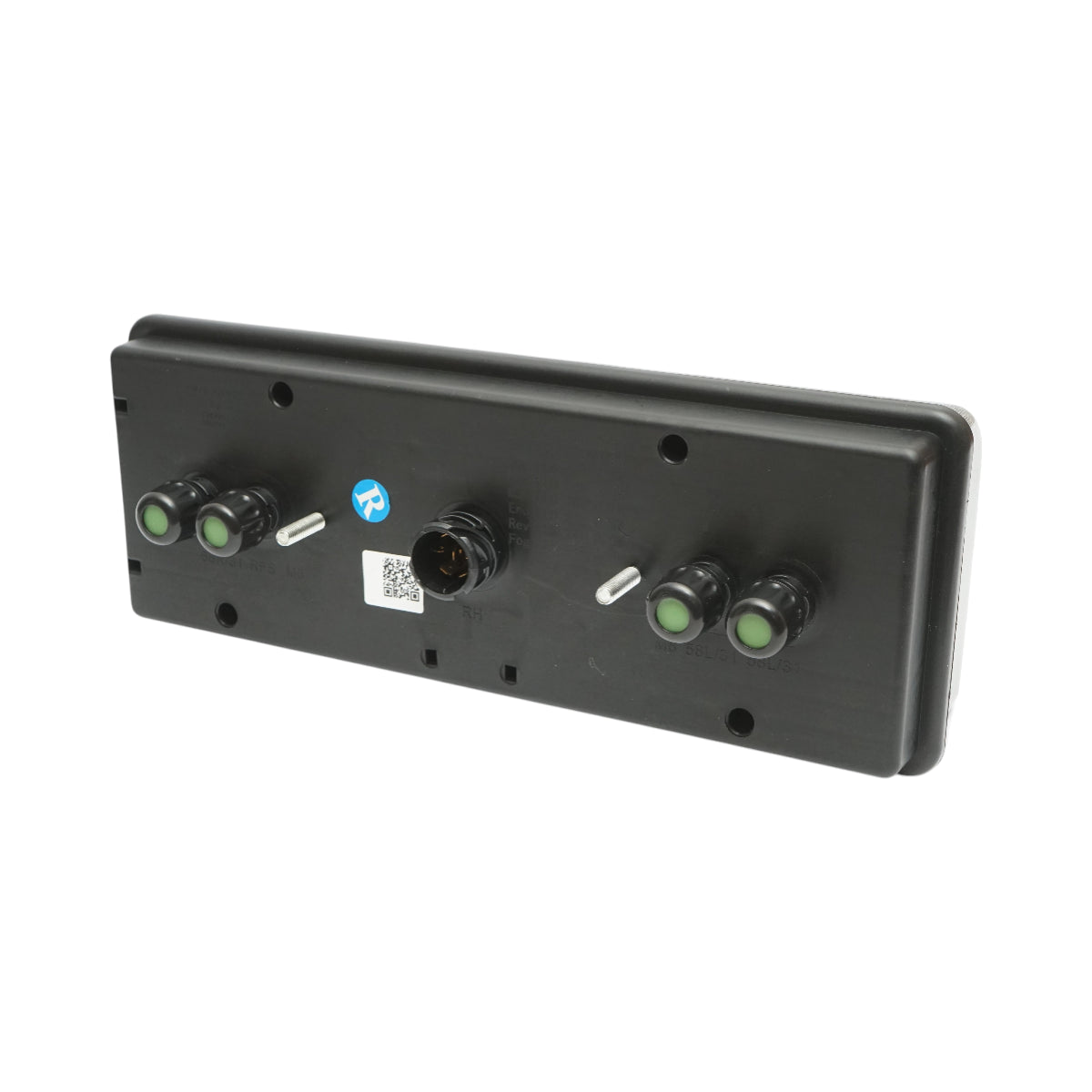 Luce freno posteriore destra LED camion 24V, 7 pin ASS2.1+4x2 con illuminazione targa, allarme retromarcia 400x153x88m